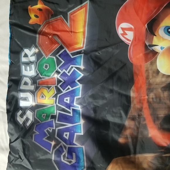 NINTENDO SUPER MARIO GALAXY 2 - CHILD YOUTH SLEEPING BAG RARE - Picture 5 of 9